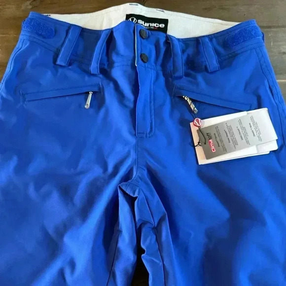NWT • Sunice Stella Cobalt Ski/Snow insulated waterproof pant size 8 - Picture 4 of 12